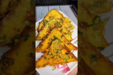 masala French toast recipe l quick breakfast recipes#shorts #breakfastrecipe #frenchtoast