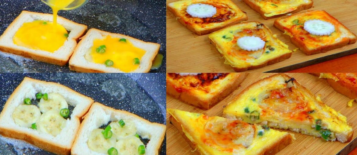 Delicious Sweet Banana French Toast Recipe For Breakfast | Easy & Quick Breakfast Recipe