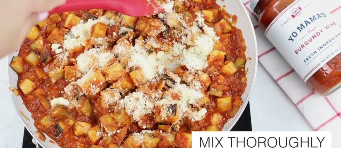 Eggplant Toast with Marinara | Yo Mama's Foods Eggplant Toast with Marinara | Yo Mama's Foods