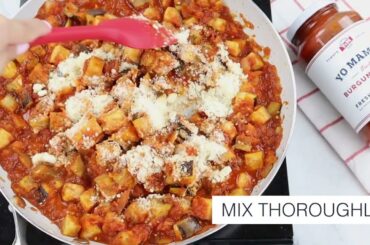 Eggplant Toast with Marinara | Yo Mama's Foods