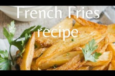 French Fries Recipe#easyrecipe#shorts french fries ghar pe banao #shorts #youtubeshorts