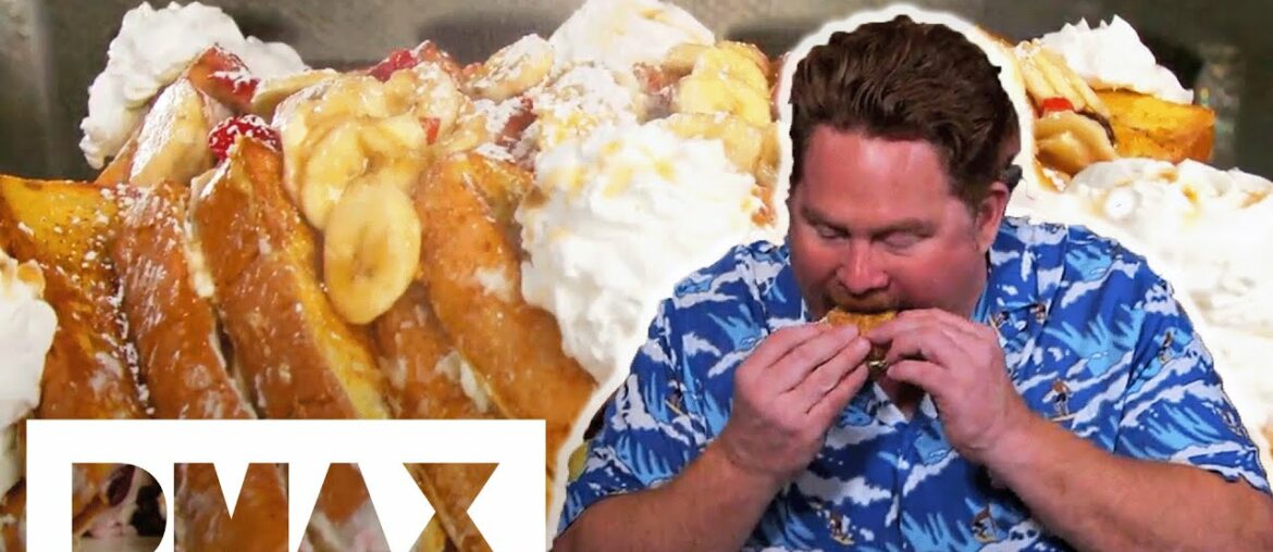 Casey Vs 4LB French Toast Challenge | Man V Food Casey Vs 4LB French Toast Challenge | Man V Food