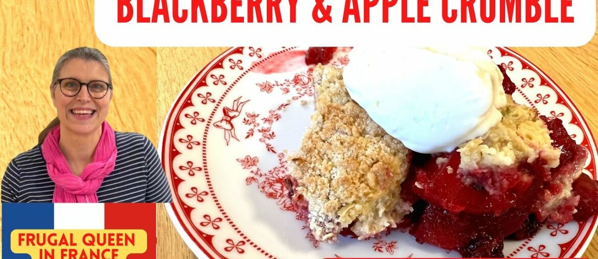 Blackberry & Apple Crumble – Frugally Foraged Food On Friday Blackberry & Apple Crumble - Frugally Foraged Food On Friday