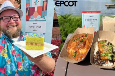 EPCOT August 2022 | My Top 5 Food & Wine Festival Snacks | Eating At Every Booth | Walt Disney World