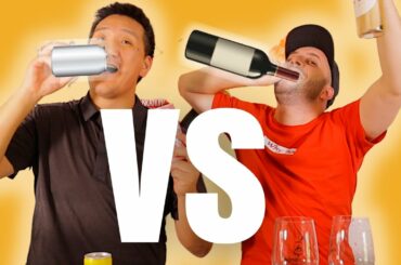 CANNED WINE vs Wine in Bottle