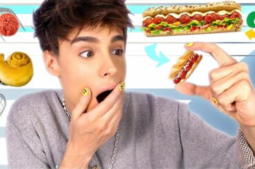 I Made Miniature Versions of Popular Fast Food Items