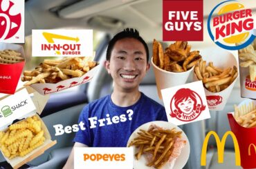 TRYING EVERY Fast Food French Fry!