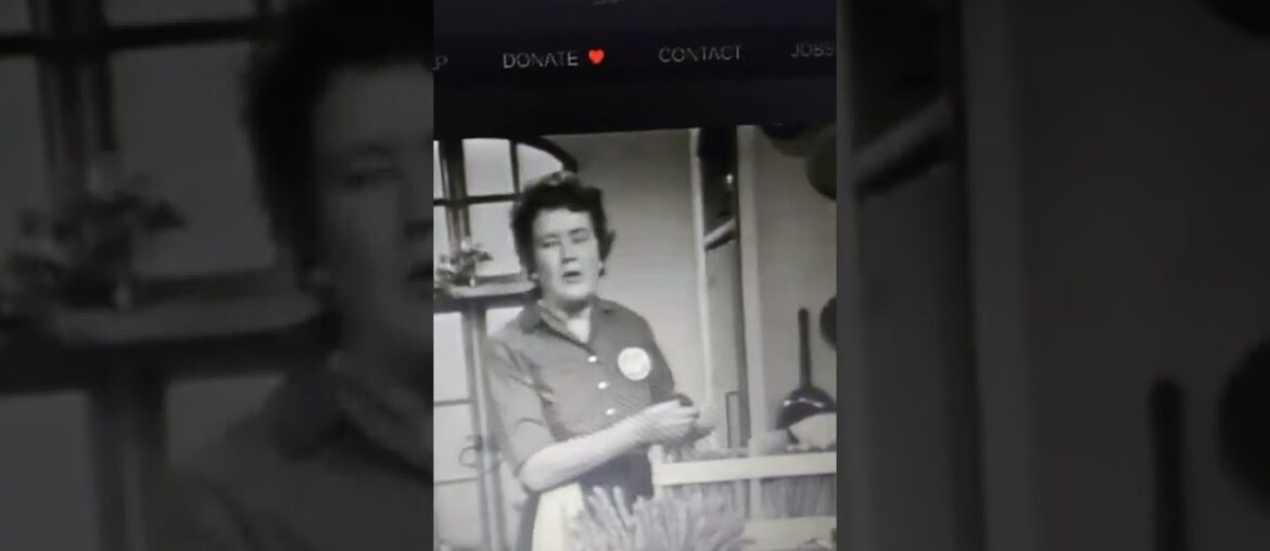 Julia Child  the French gourmet talks about Asparagus!