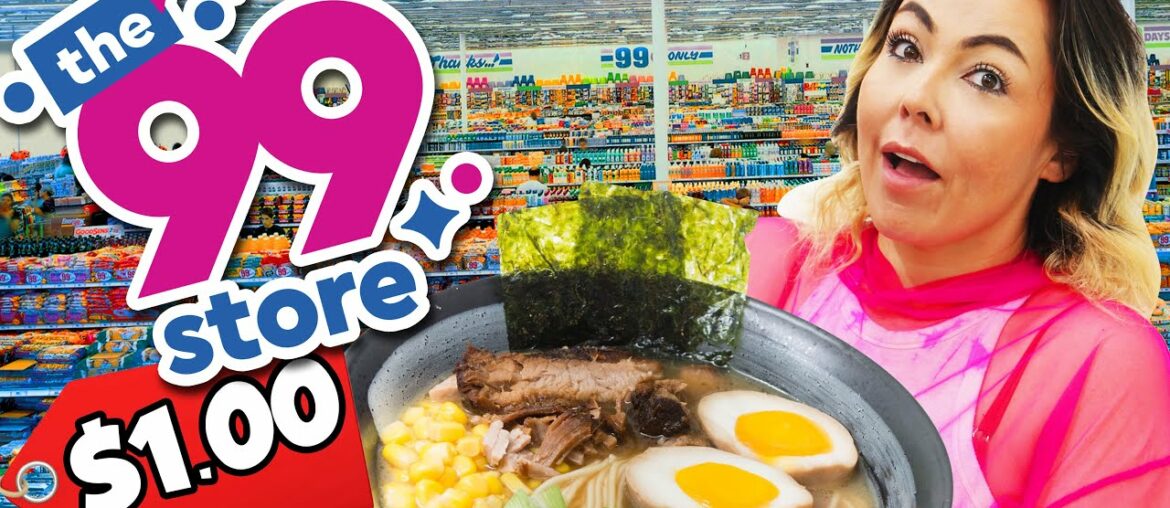 COOKING GOURMET meals from the 99 CENTS store