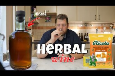 Herbal Wine finish- Ricola Wine