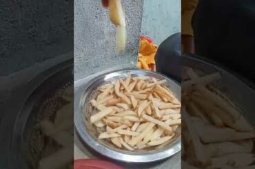 How to make French fries in Tamil/Food Channel/#shorts #villagecookingchannel #foodie