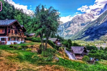 Chamonix-Mont-Blanc, the 'World Capital of Mountaineering', Breathtakingly Beautiful Old Town 4K UHD