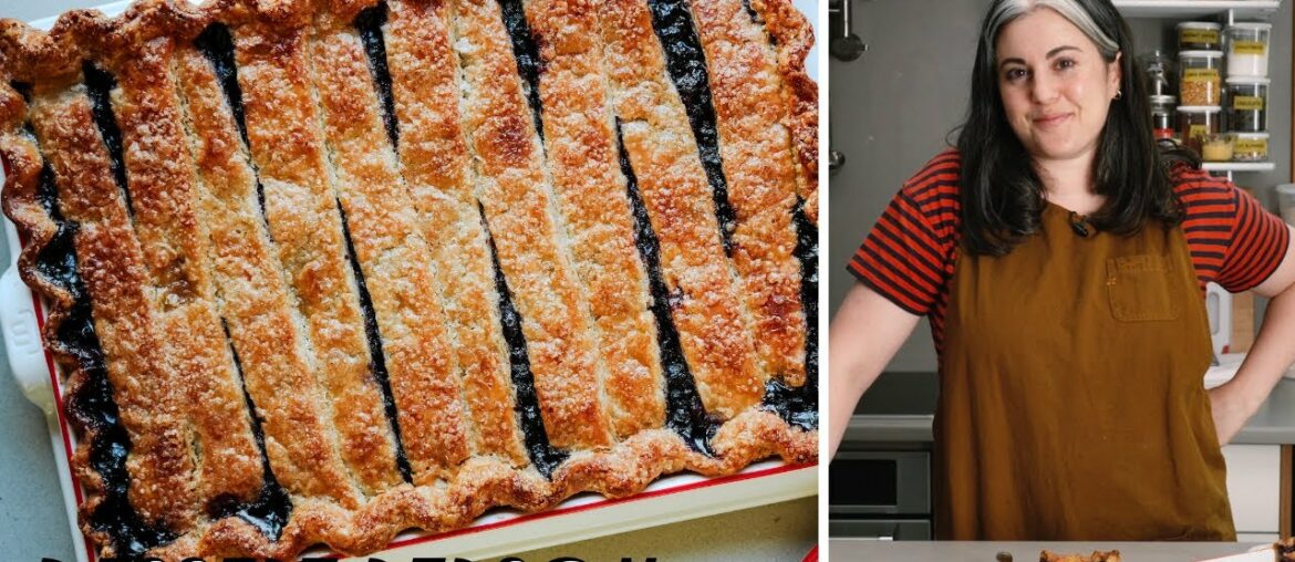 The Most Delicious Blueberry Pie With Claire Saffitz | Dessert Person The Most Delicious Blueberry Pie With Claire Saffitz | Dessert Person
