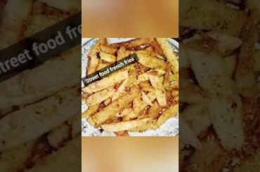 I m eating food street french fries at home #youtubeshorts