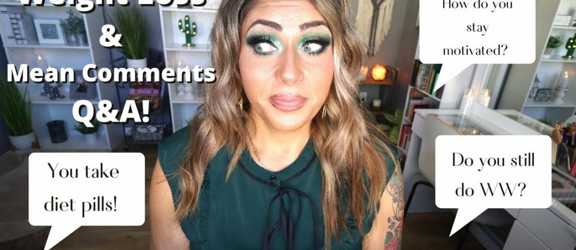 WEIGHT LOSS & MEAN COMMENTS Q&A - PART #1 - HOW I LOST OVER 100 POUNDS! - WEIGHT WATCHERS!