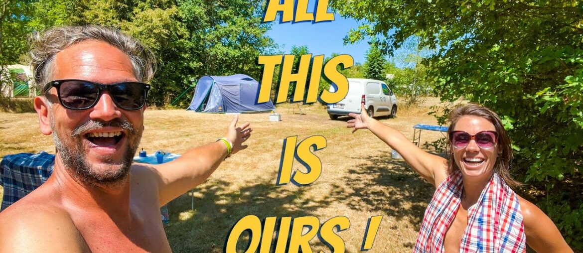 Europe's Largest Naturist Campsite Pitches [Campsite Les Fourneaux - France]