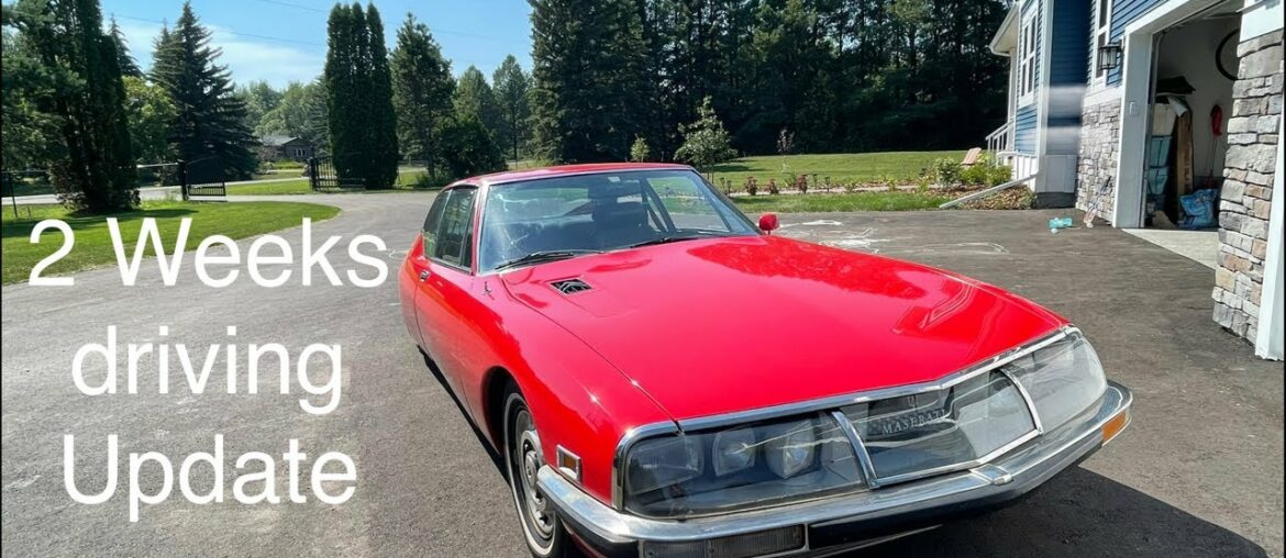 Driving an abandoned French super car, 2 weeks in live update