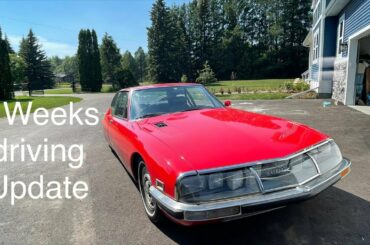 Driving an abandoned French super car, 2 weeks in live update