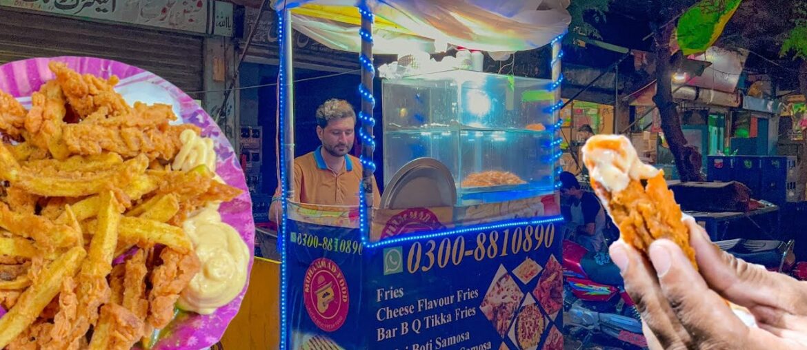 Crispy French Fries Street Food Recipe - How To Make Crispy French Fries Recipe - PK Street Food