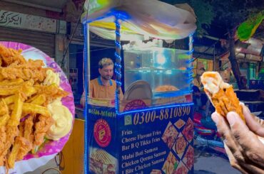 Crispy French Fries Street Food Recipe - How To Make Crispy French Fries Recipe - PK Street Food