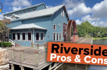 Disney's Port Orleans - Riverside tour (rooms, pools, dining)