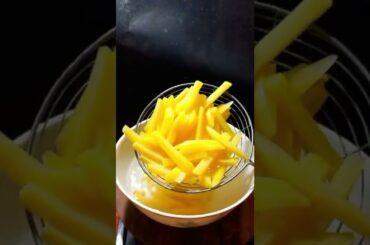 Crispy French Fry Recipe/Potato snacks #frenchfries #shorts #shortsvideo