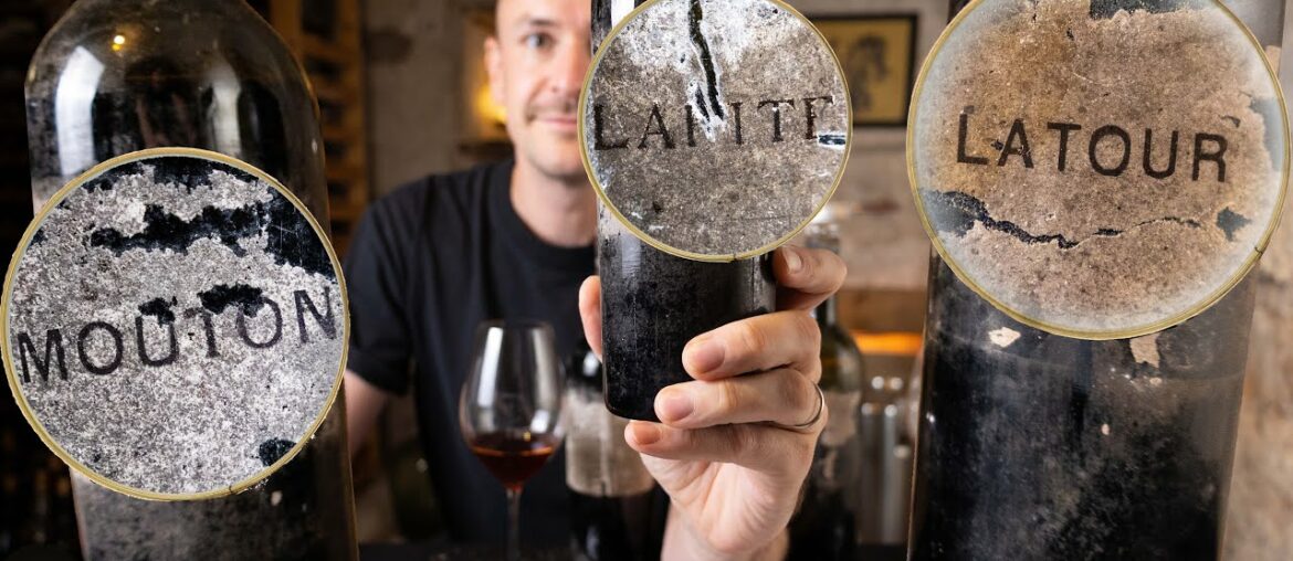 100+ YEAR OLD 1st GROWTHs – Drinking OLD LAFITE, LATOUR and MOUTON 100+ YEAR OLD 1st GROWTHs - Drinking OLD LAFITE, LATOUR and MOUTON