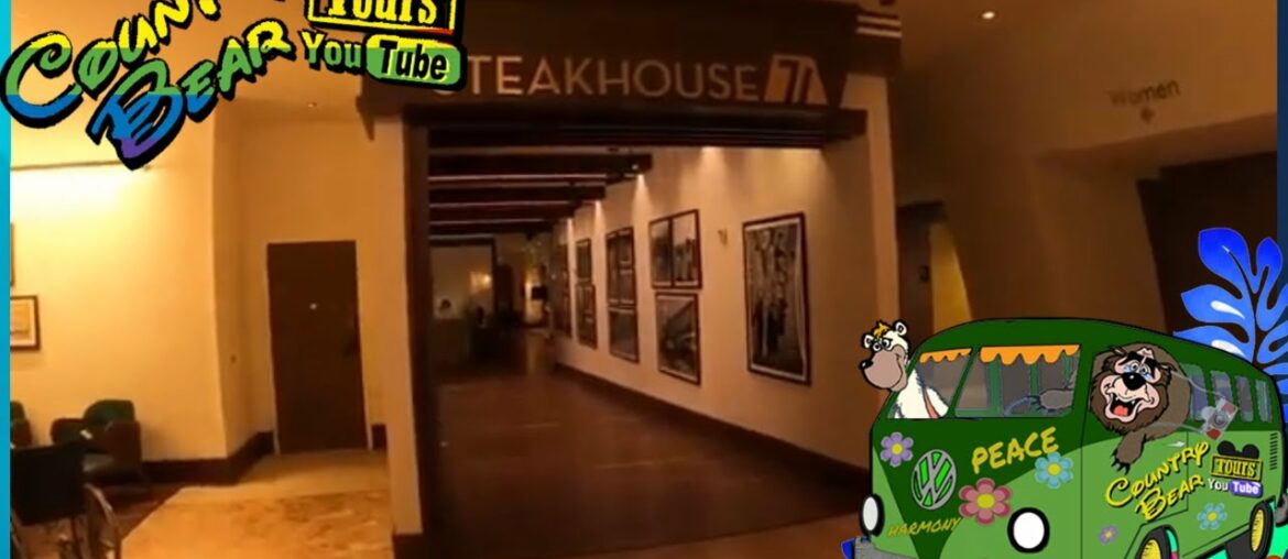 Disney's Steakhouse 71 Restaurant at Disney’s Contemporary Resort | Walk Through | 2022