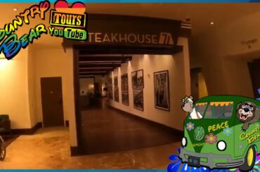 Disney's Steakhouse 71 Restaurant at Disney’s Contemporary Resort | Walk Through | 2022