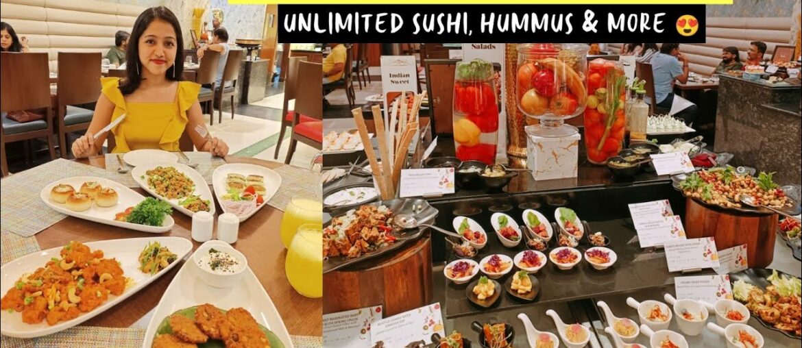 Best Unlimited Veg Buffet | Anagha Mirgal | Indian Food | food vlog | Thane Food