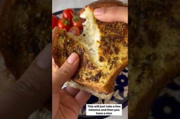 Zaatar stuffed French toast | quick recipe |#shorts #viral