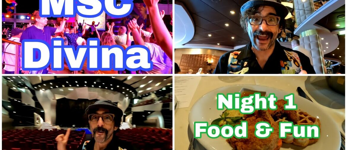 MSC Divina | Night 1 | Great Black Crab Dinner | Shows MSC Divina | Night 1 | Great Black Crab Dinner | Shows