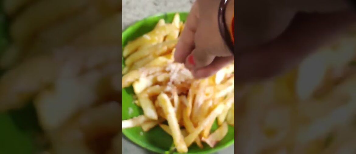 Crispy French Fries Recipe making #youtubeshorts #shorts #eveningsnacks #2minuterrecipe #teatime