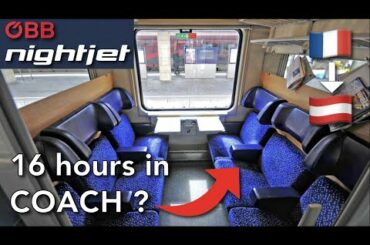 Paris to Vienna with Nightjet - 16 hours in COACH