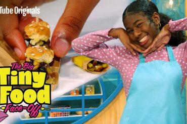 Who Can Make the Tiniest Fast Food? | The Big Tiny Food Face-Off