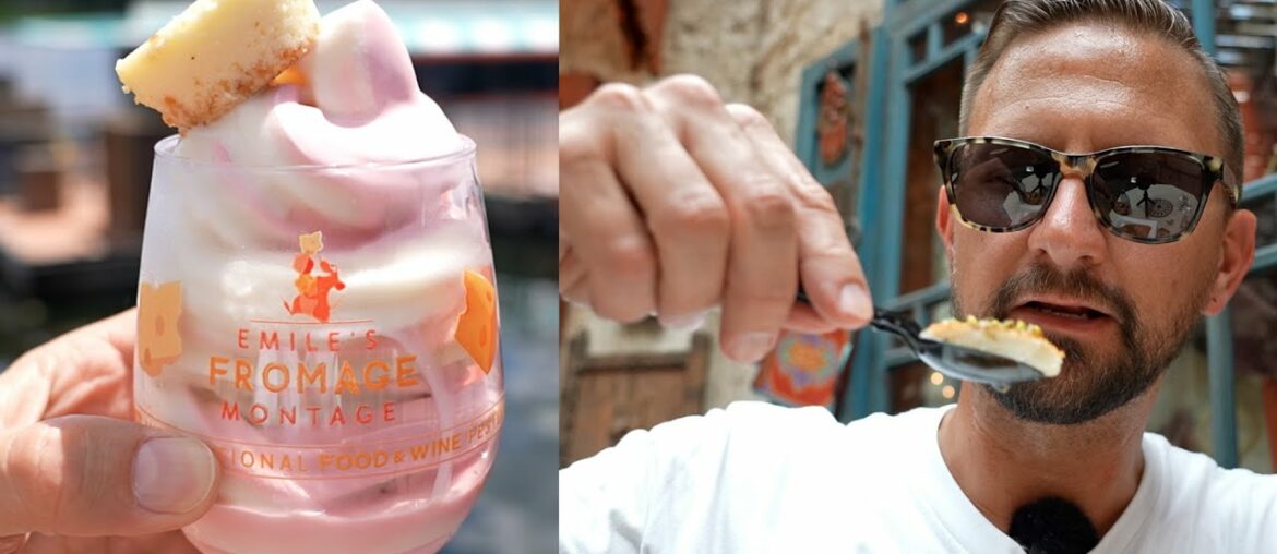 Trying The Cheese Stroll At Disney EPCOT's Food & Wine Festival! | Emil's Fromage Montage & More Fun Trying The Cheese Stroll At Disney EPCOT's Food & Wine Festival! | Emil's Fromage Montage & More Fun