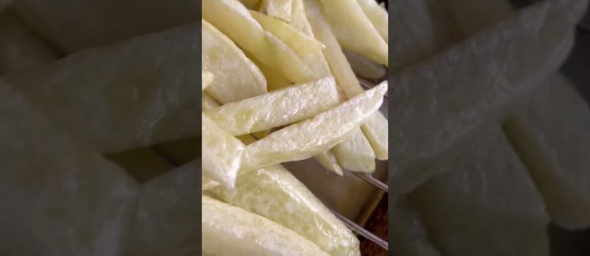 Let's make French Fries #food #potatorecipe