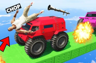 GTA 5 RPG VS SUPER TRUCKS WITH CHOP AND FROSTY