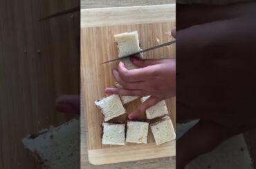 Nutella Stuffed French Toast Bites | Detailed recipe video link in Description