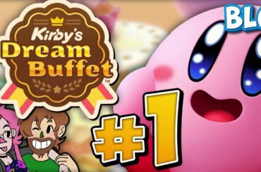 Lets Play Kirby's Dream Buffet - Part 1 - Gourmet Battle Royale