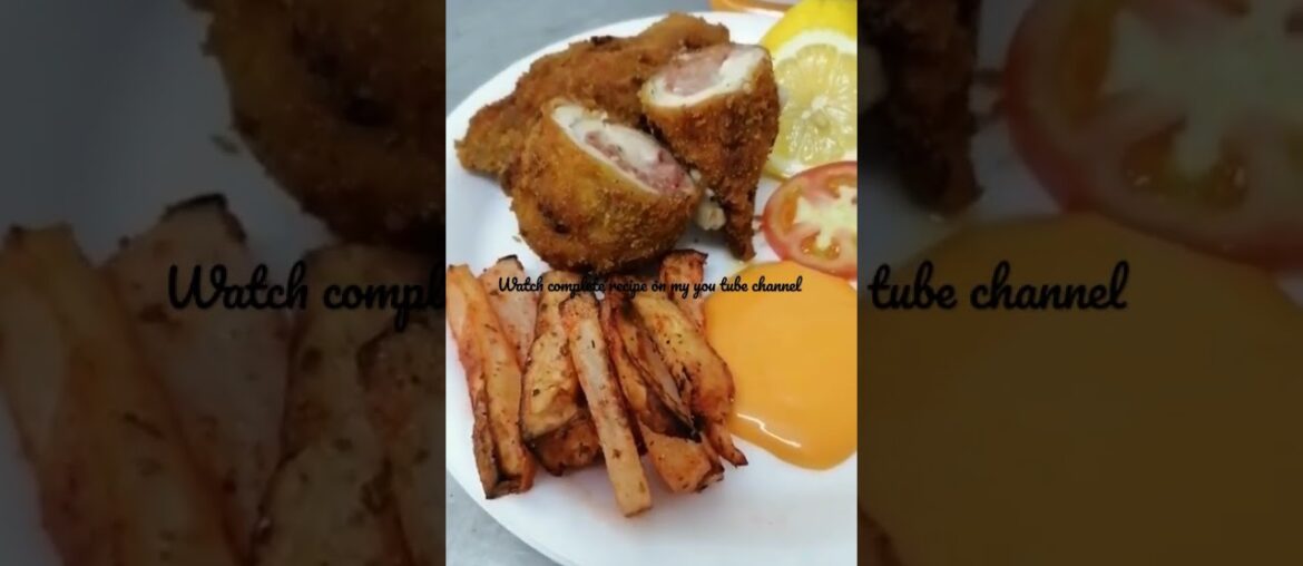 Corden blue French Cuisine ll french Dish ll Syedaskitchen