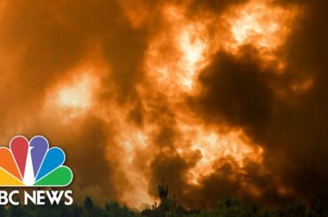 Watch: Wildfires Rage Out Of Control In Southwest France