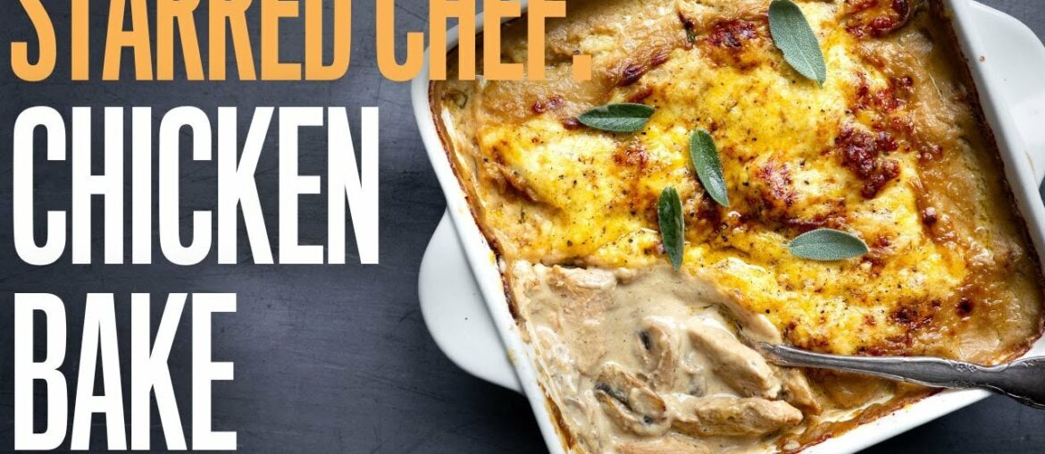 Discover how does a Michelin star chef makes a simple chicken bake.