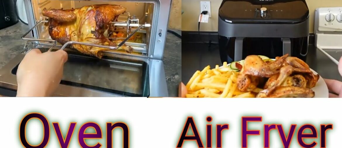 How to Use Instant Pot Vortex Plus Air Fryer Oven  for Chicken Wings and French Fries