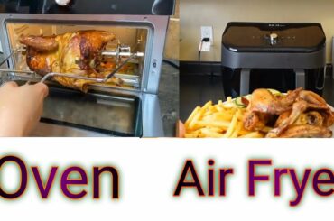 How to Use Instant Pot Vortex Plus Air Fryer Oven  for Chicken Wings and French Fries