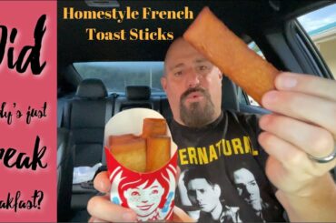 Wendy’s New Homestyle French Toast Sticks Review : Food Review