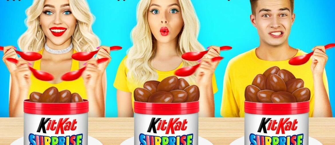 Fast, Medium or Slow Food Challenge | First to Eat Yummies Wins! Speed Eating by RATATA CHALLENGE Fast, Medium or Slow Food Challenge | First to Eat Yummies Wins! Speed Eating by RATATA CHALLENGE