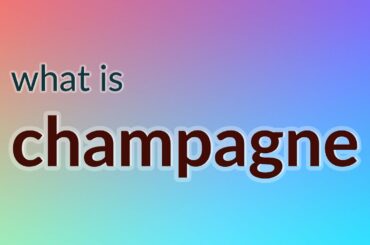 Champagne - 12 English Vocabulary Flashcards