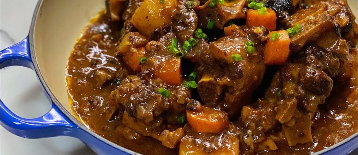 Oxtail Stew Recipe In 1080p HDR
