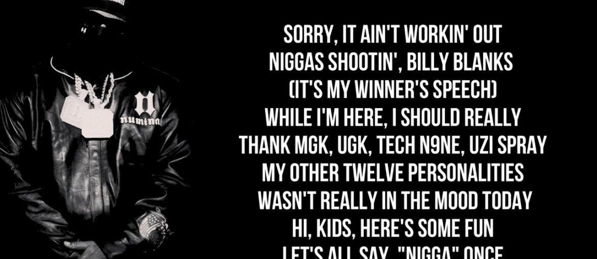 The Game - THE BLACK SLIM SHADY (Lyrics)